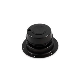 SVNR RV Roof Vent Cover Replacement Kit (2-Pack) - Heavy-Duty Plastic Camper Vent Cap for RV Trailer Motorhome, Fits 1" to 2-3/8" OD Pipe - Black