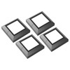 Aluminum Split Post Base Cover, 4 Pack Deck Post Base