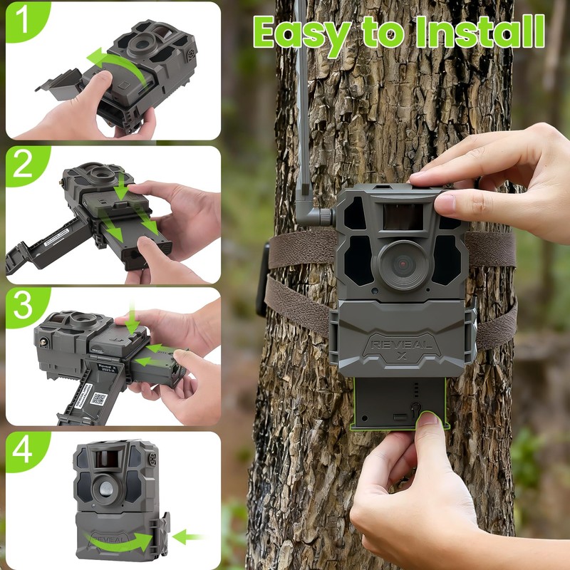 New Reveal Lipo Lithium Battery 5 Packs Rechargeable Hunting Camera