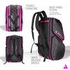 JOOLA Sport Bag, Black/Pink