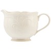 Lenox French Perle Sauce Pitcher, White -