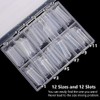 BNG Pack of 120 Nail Shapes Dual Nail Forms Full