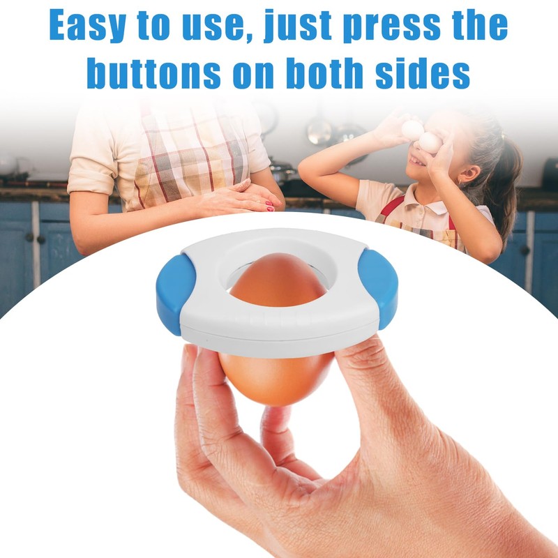 lasuroa Egg Shell Opener, Upgraded Egg Topper Cutter Handheld Quick