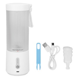 Electric Juicer Cup 450ml 4000mAh Battery USB Charging Handheld Electric Juicing Cup for Travelling Camping Office