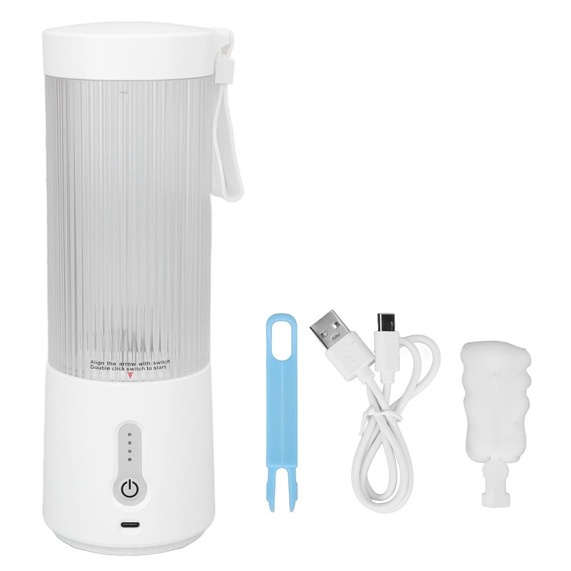 Electric Juicer Cup 450ml 4000mAh Battery USB Charging Handheld Electric