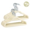 Homewit Pack of 10/20 Children's Velvet Hangers, Children's Clothes Hangers,
