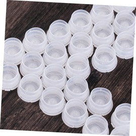WOONEKY 30pcs Leakproof Cosmetic Bottle Sealing Compact Caps for Standard Bottles Portable and Reusable for Travel and Makeup