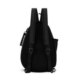 Sherpani Wayfarer, Small Convertible Sling Backpack, 8L Travel Bag, Shoulder Sling Purse, Travel Gifts for Women, RFID Protection, Fits 10 Inch Tablet (Raven)