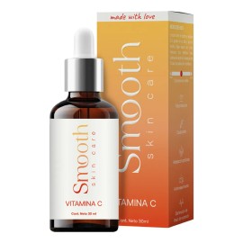 Serum Facial Vitamina C Smooth Skincare + A. Hialurónico Tipo De Piel Todo Tipo De Piel