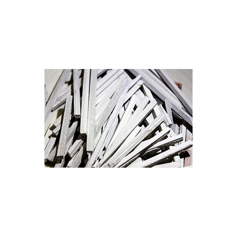 Earthy Goodies Edible Thin Slate Chalk Pencils. White Slate Limestone