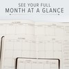 Gallery Leather Large Monthly Planner 2026, Elegantly Bound Calendar Planner