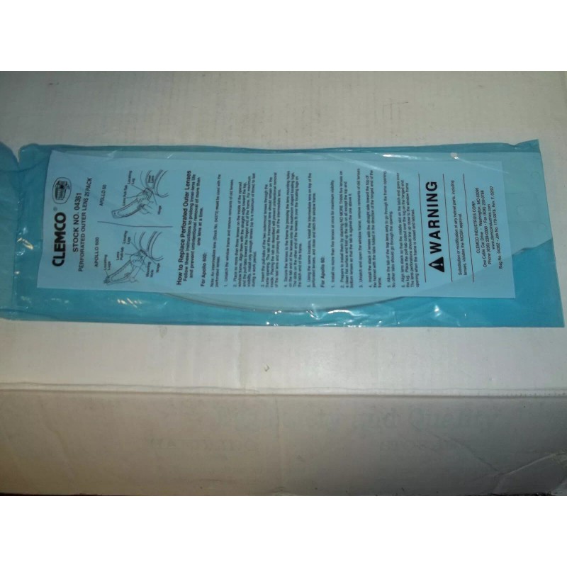 Clemco 04361 Apollo 600 & 60 Outer Lens Sandblasting 25