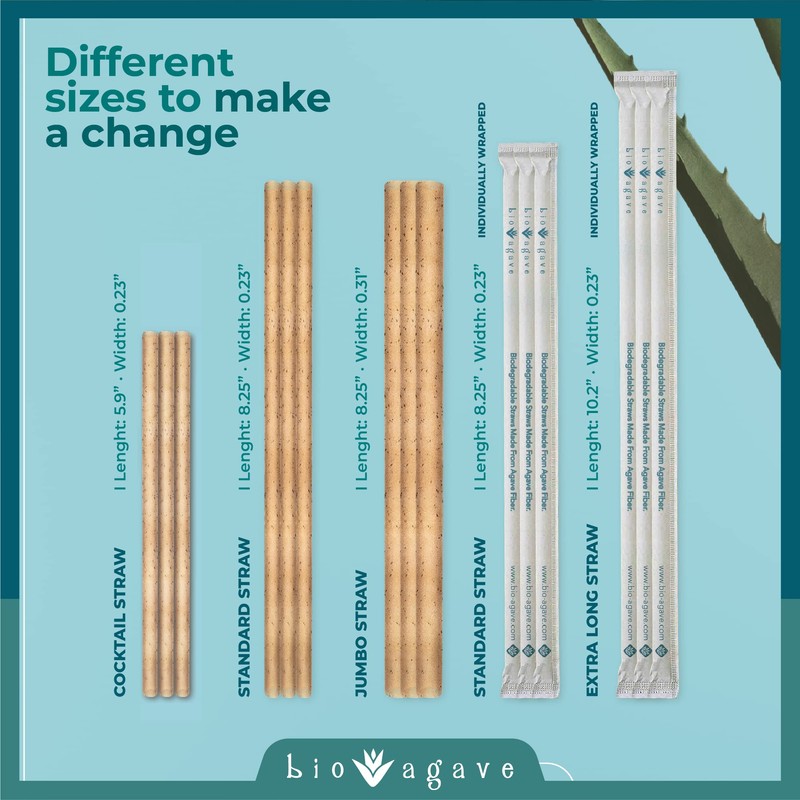 BIO AGAVE Eco Cutlery Kit – 180 Sets of Biodegradable