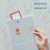 Magnifierfactory MAGDEPO Bookmark Magnifier, Measurement Sheet Lens, Bookmark Size, Reading