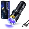 DARKDAWN UV 365nm Black Light Flashlights Wood's Lamp Ultraviolet LED