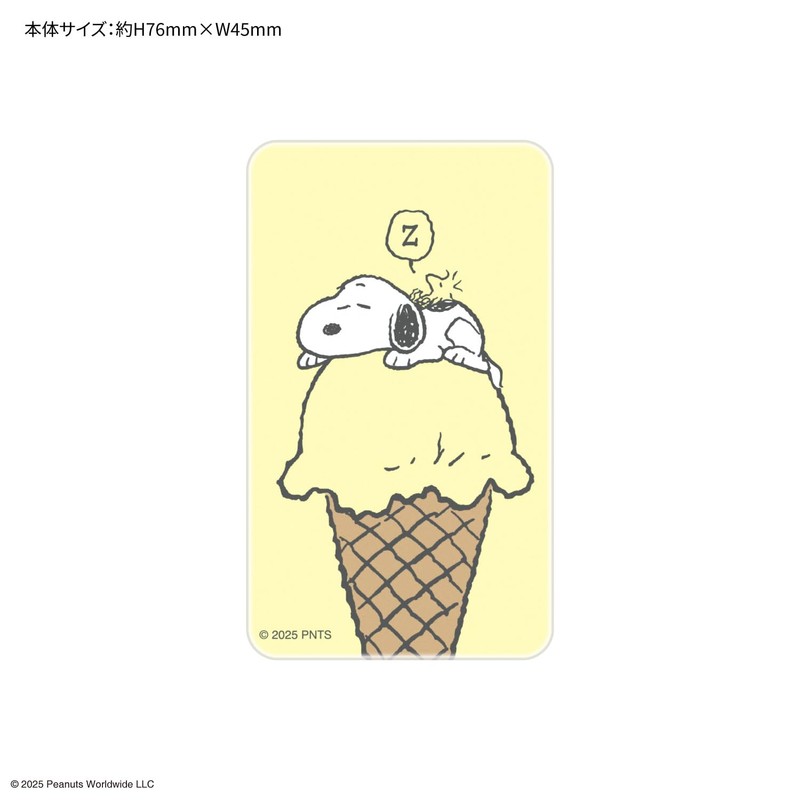 Gourmandies SNGG-117A Peanuts Snoopy Suma Cooling Premium Ice Cream