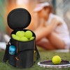 DSLEAF Tennis Ball Bag with Sturdy Bottom, Baseball & Lacrosse