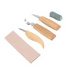 5pcs/set Wood Carving Tools Set Hand Wood Engraving Chisels Knife