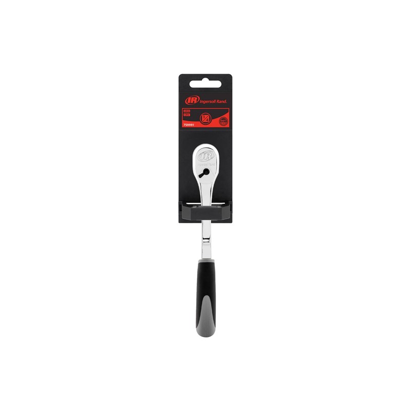Ingersoll Rand 1/4-Inch Drive 90-Tooth Ratchet with Comfort Grip Handle,