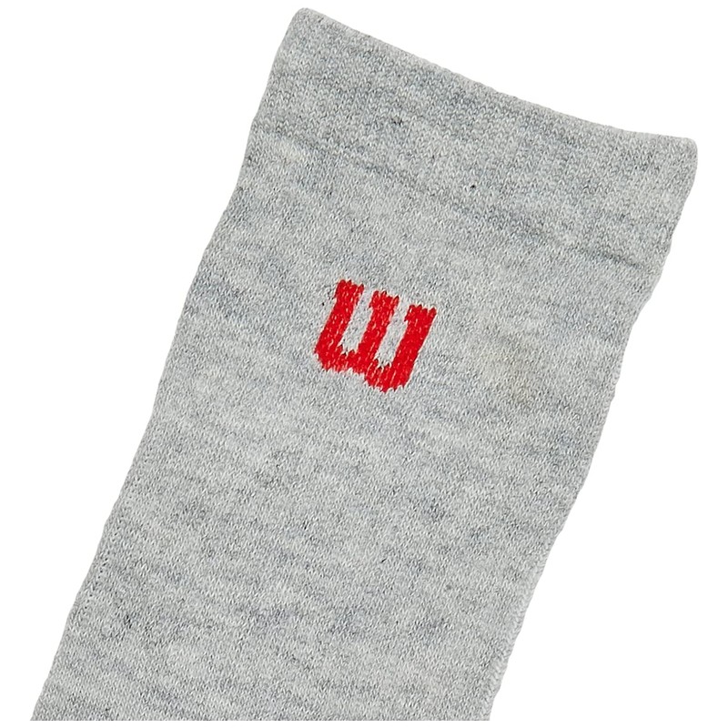 Wilson 10 Piezas Calceta para Hombre, Color Gris, Talla Única,