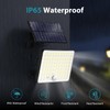 Kolpop Solar Lights Outdoor with Lenses, Remote Solar Security Lights