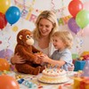 Babylounger Punch Monkey Plush,Orangutan, Gorilla Plush, Gorilla Stuffed Animal for