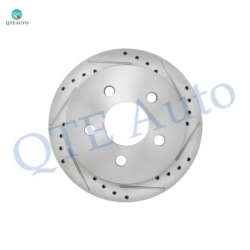 PM Auto Rear Drilled Slotted Disc Brake Rotors For 2008