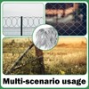 Otoolling 200 Pack, 2 1/2" (2 3/8" Od) Twist Fence