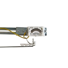 IIL Fuel Level Sender, 0(E)-90(F) ohms, 6'- 24' Adjustable, Float Switch, Automatic Operation, Black