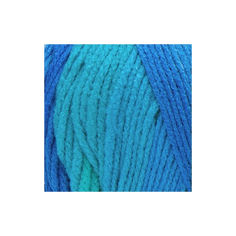 Red Heart Super Saver Yarn, Stripe-Cool