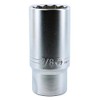 3/8" Drive Deep Socket, 12 Point, 7/8"