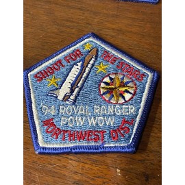1994 Northwest District Royal Rangers PowWow Patch - FREE SHIPPING!!!