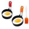 2 Pack Egg Ring Stainless Steel Egg Rings for Frying