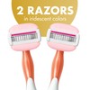 BIC Soleil Glide Disposable Razors for Women, 5 Blades With