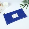 2 Pcs Zipper Bank Money Bags Cash Saving Pouch Reusable