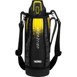 Thermos FHT-1000F BK-C Vacuum Insulated Sports Bottle, Black Camouflage, 0.3 gal (1.0 L)