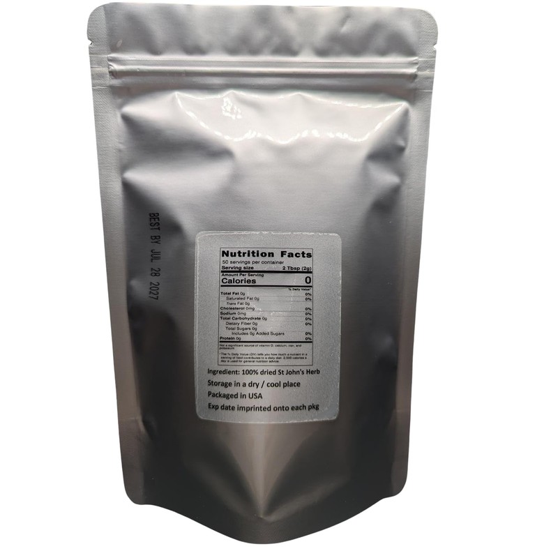 St. John's Wort C/S - Dried Hypericum perforatum Loose Tea