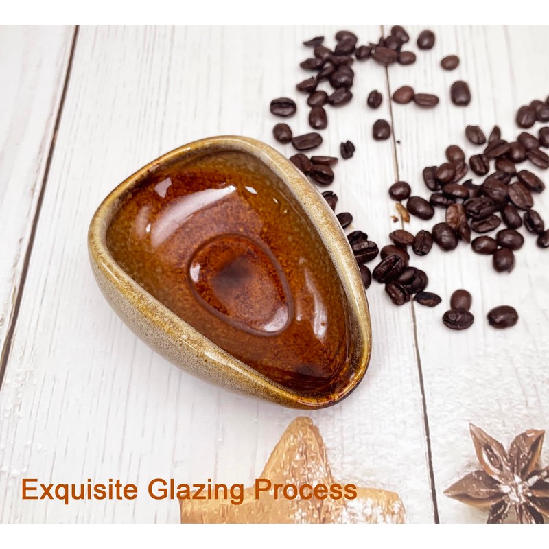 LamChyar Coffee Bean Dosing Cup, Ceramic Dosing Dish for Coffee