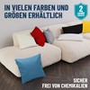 Dreamzie Pillowcases, 40 x 80 cm (Set of 2), 100%