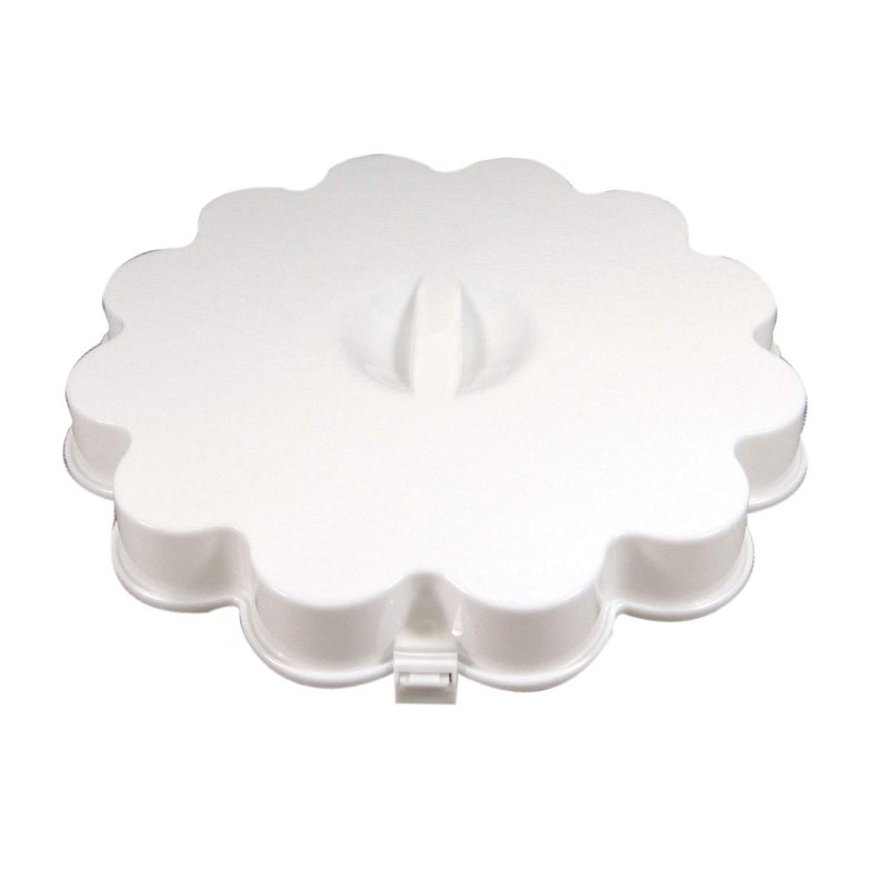 Kitchen Basics 10.5" Egg Carrier with Lid, Holds 18 Eggs