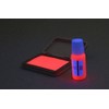 Re-Admission Stamp Red (Black Light Ink) and Nichia UV-LED (375nm) Black Light Key Chain Included, Water-based Ink, Ticket Confirmation, Anti-Counterfeit