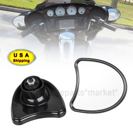 Unbranded Fairing Mount Rearview Mirrors Fit For Harley Electra Street Glide Ultra Limited