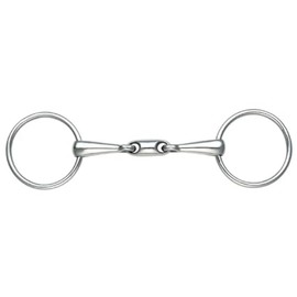 Shires lose Ring Trense mit Lozenge Link (602/3) S/STEEL 12,7 cm