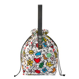 DARO-HGL - Bolsa de almuerzo pequeña reutilizable, con cordón, bolsa de mano aislada con asa, bonita bolsa de almuerzo, bolsa de almuerzo y cierre de cordón para mujeres, trabajo, picnic o viajes