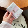 Bakurok Small Wallet for Women Cute Coquette Bow Slim Trifold
