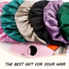 Doitory Satin Silk Bonnet for Sleeping Women, Double Layer Silk