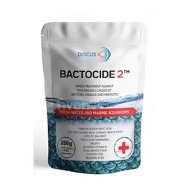 DISCUS X - BACTOCIDE 2 -20G - DISCUS FISH -NATURAL BACTERIA DESTROYER (INTERNAL)