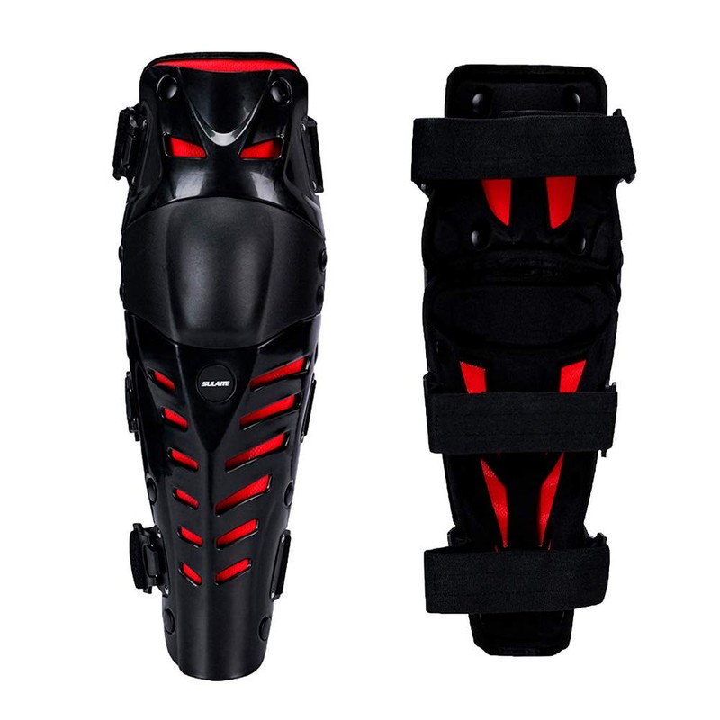 Outigu Knee Pads, Motorcycle Knee Protective Knee Shin Guards, Adjustable