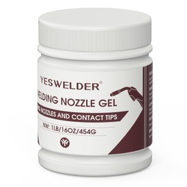 YESWELDER Welding Nozzle Gel for MIG Welding, Anti-Spatter Dip Gel for MIG Torch And Contact Tips 16 Ounces