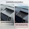 JKCOVER Dashboard Mats Compatible with Subaru Crosstrek/Impreza 2018-2022 2023 and
